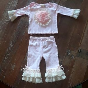 Haute Baby Girl 2 piece matching outfit